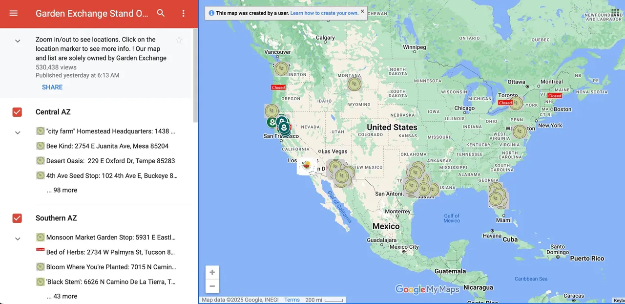 MAP it & GROW Seed Libraries & Garden Stands